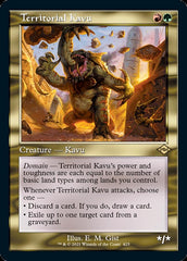 Territorial Kavu (Retro Foil Etched) [Modern Horizons 2] | Grognard Games