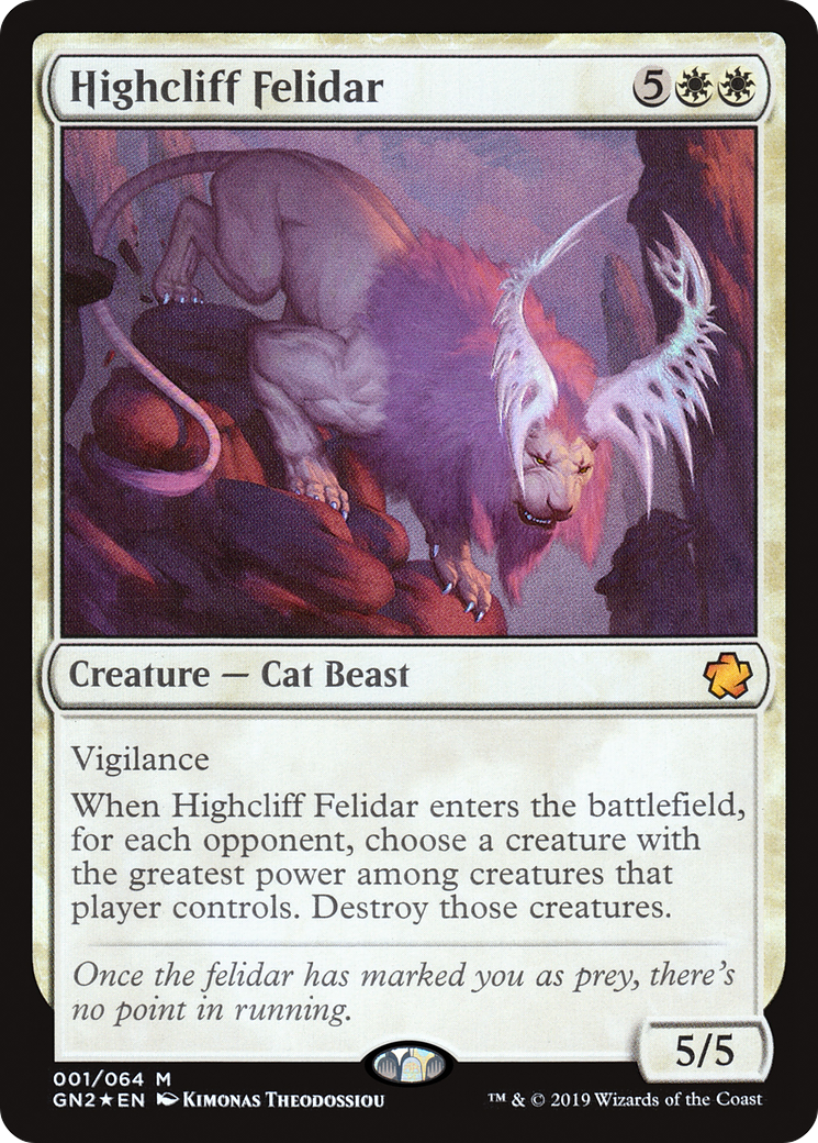 Highcliff Felidar [Game Night 2019] | Grognard Games