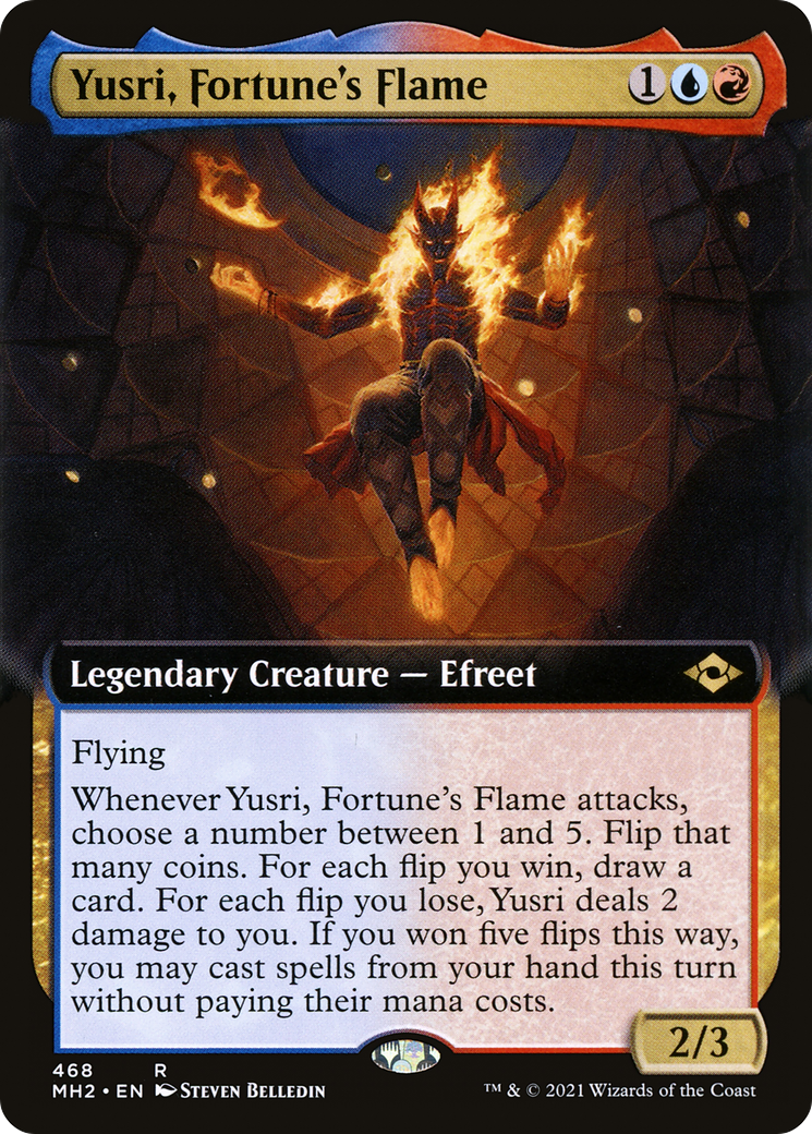 Yusri, Fortune's Flame (Extended Art) [Modern Horizons 2] | Grognard Games