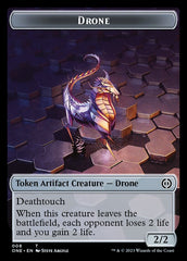 Drone Token [Phyrexia: All Will Be One Tokens] | Grognard Games