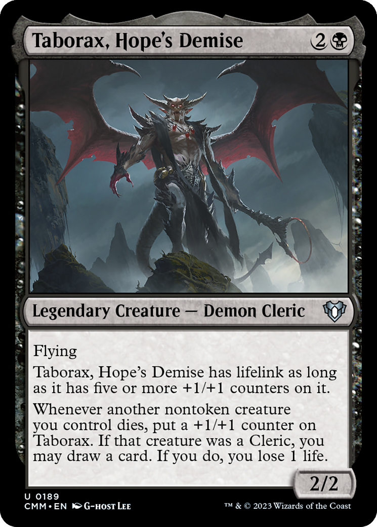 Taborax, Hope's Demise [Commander Masters] | Grognard Games