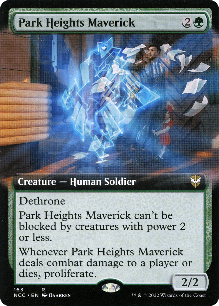 Park Heights Maverick (Extended Art) [Streets of New Capenna Commander] | Grognard Games