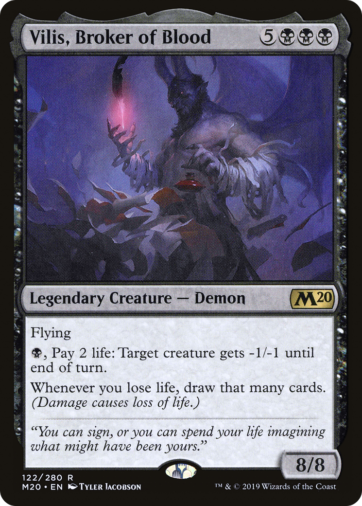 Vilis, Broker of Blood [Core Set 2020] | Grognard Games