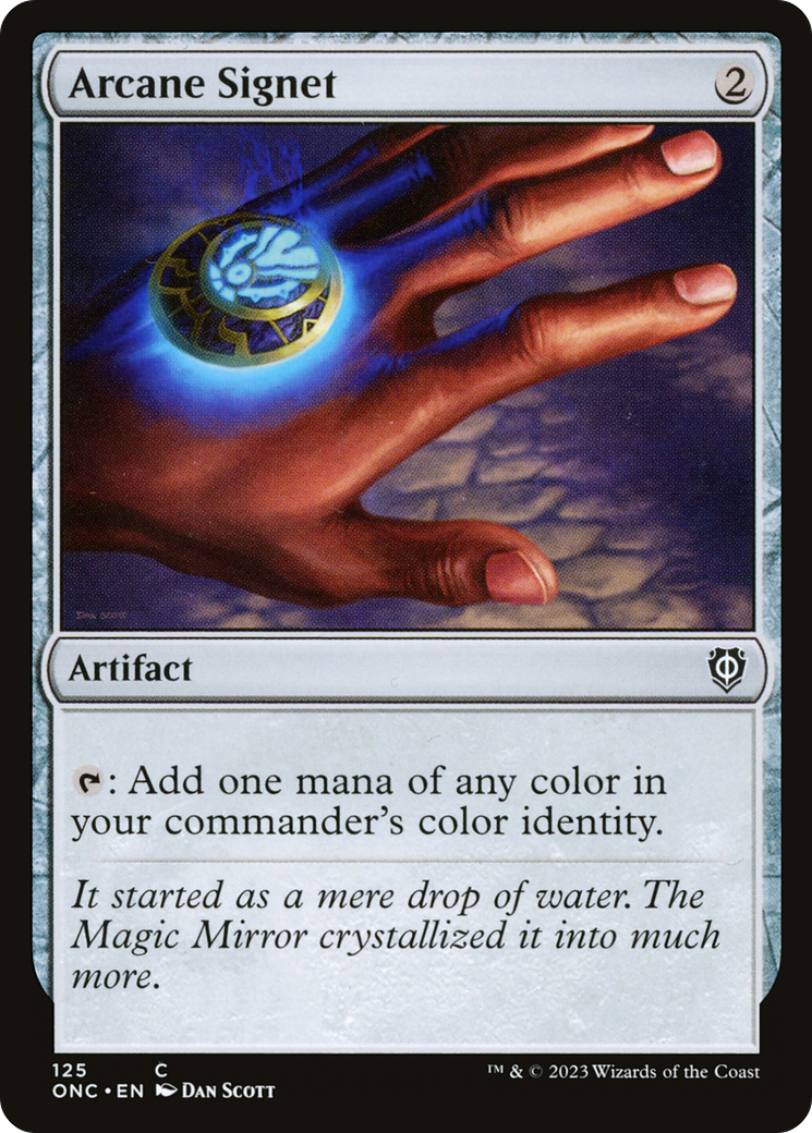 Arcane Signet [Phyrexia: All Will Be One Commander] | Grognard Games
