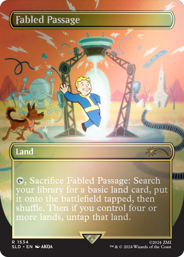 Fabled Passage (1534) (Rainbow Foil) [Secret Lair Drop Series] | Grognard Games