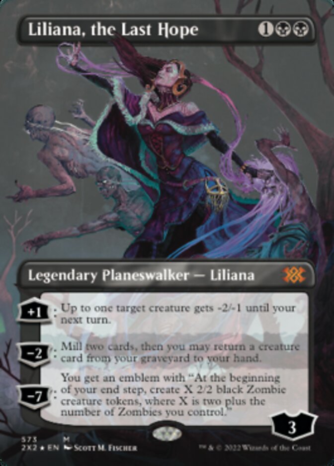 Liliana, the Last Hope (Textured Foil) [Double Masters 2022] | Grognard Games