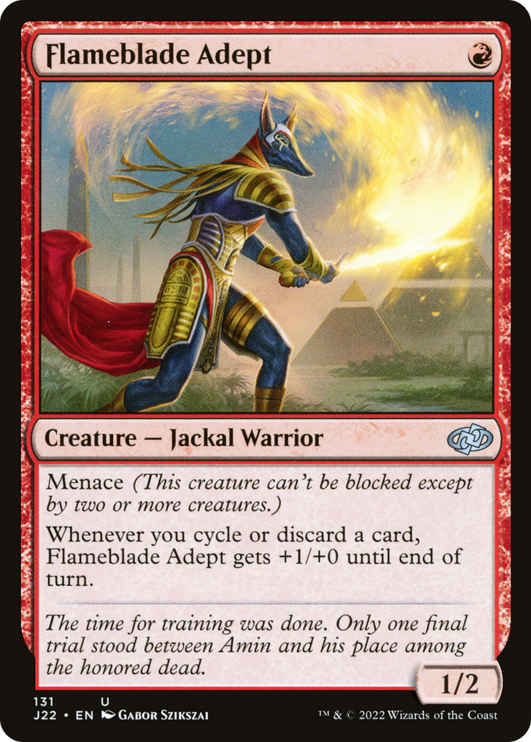 Flameblade Adept [Jumpstart 2022] | Grognard Games