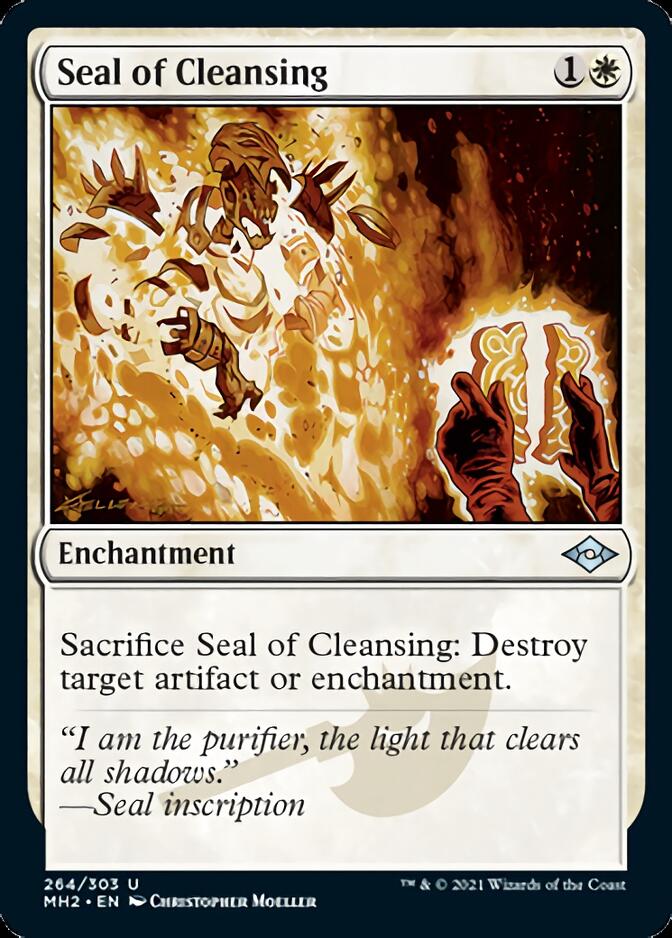 Seal of Cleansing (Foil Etched) [Modern Horizons 2] | Grognard Games