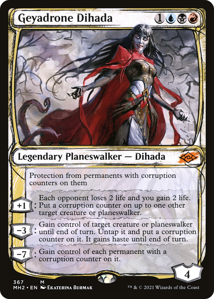 Geyadrone Dihada (Sketch) [Modern Horizons 2] | Grognard Games