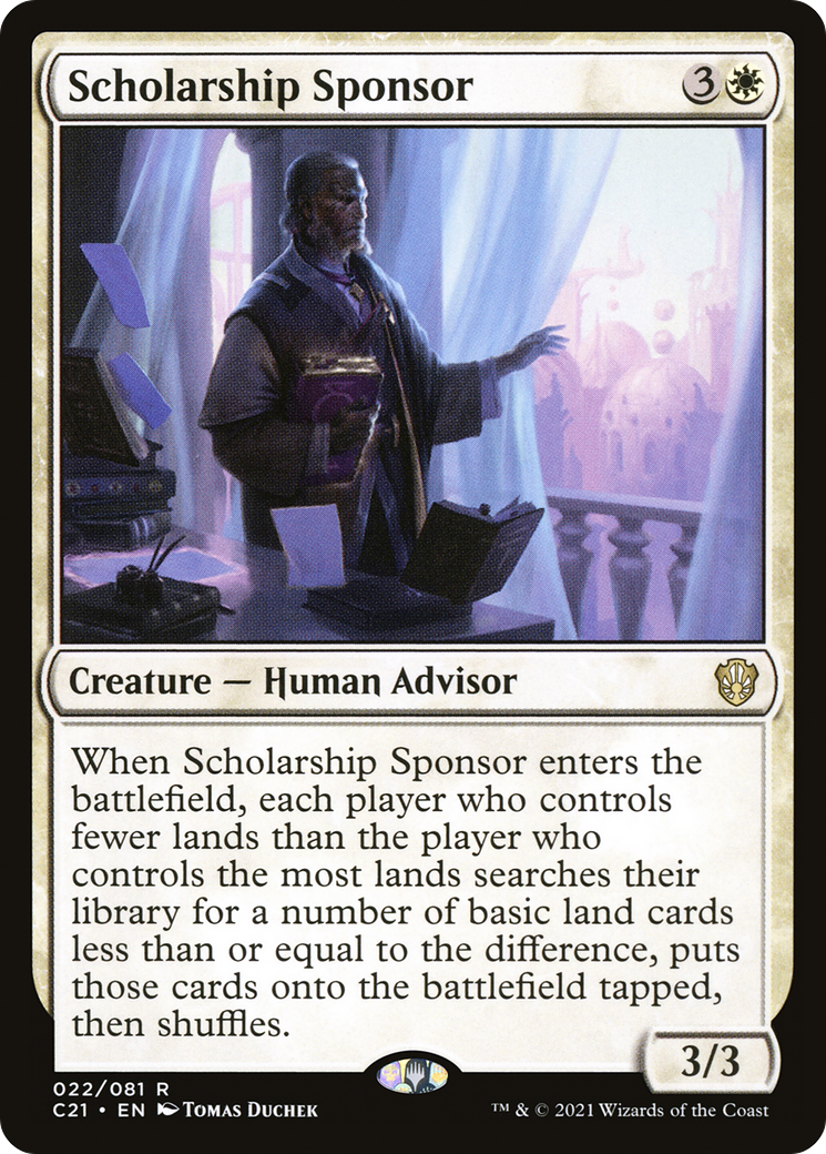 Scholarship Sponsor [Commander 2021] | Grognard Games