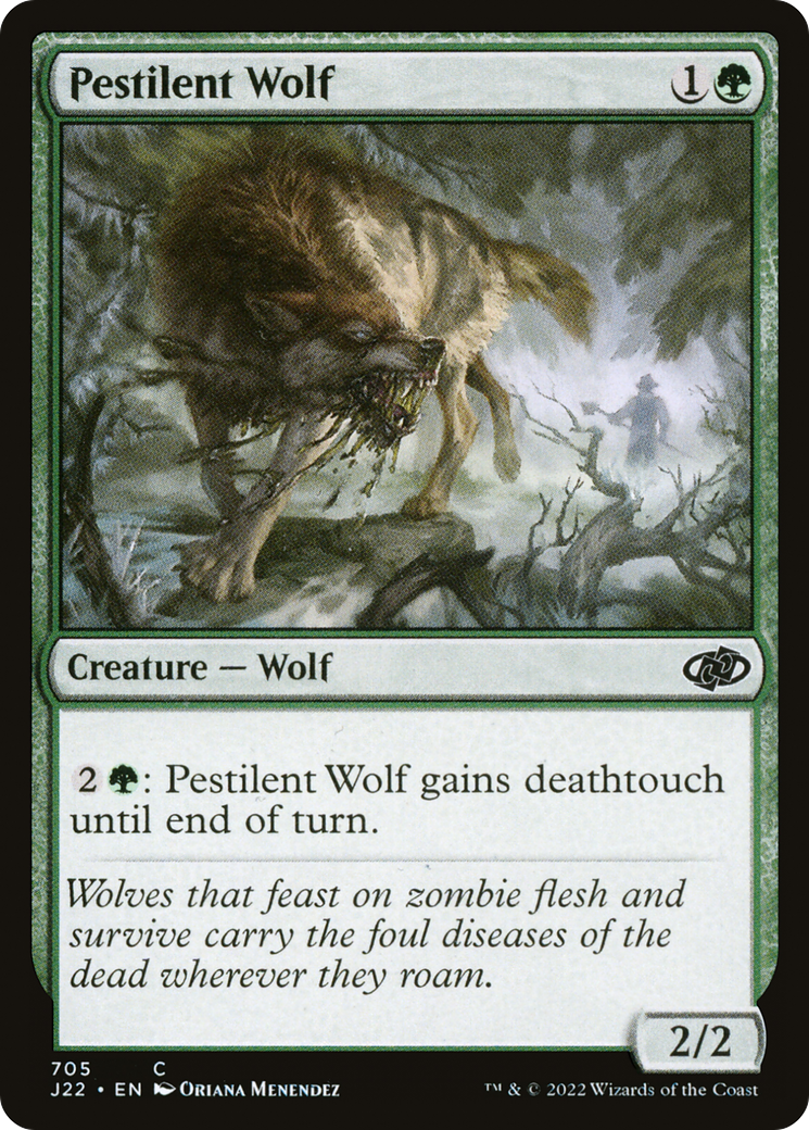 Pestilent Wolf [Jumpstart 2022] | Grognard Games