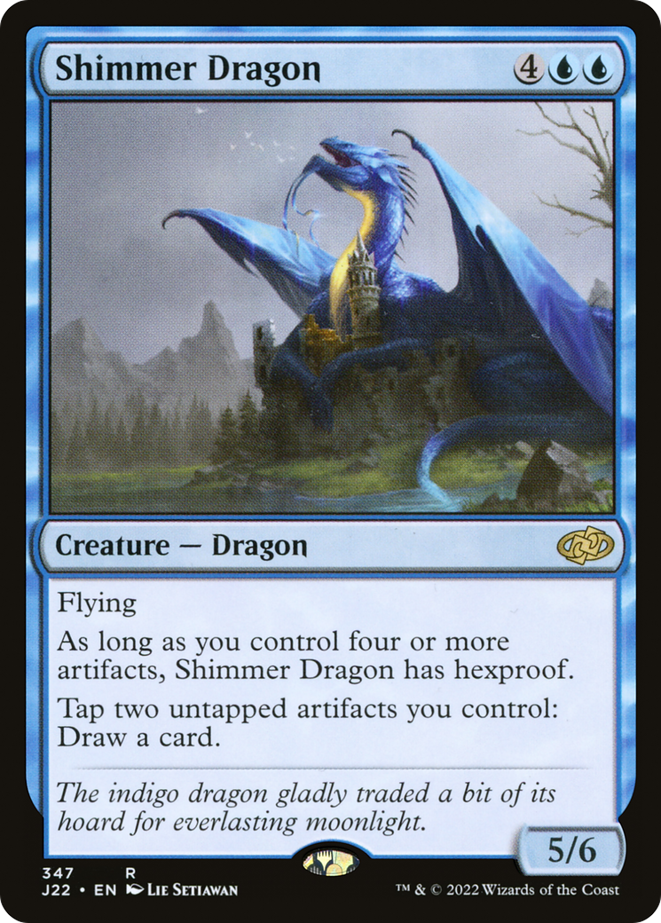 Shimmer Dragon [Jumpstart 2022] | Grognard Games