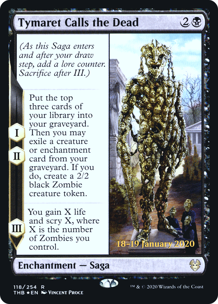 Tymaret Calls the Dead [Theros Beyond Death Prerelease Promos] | Grognard Games