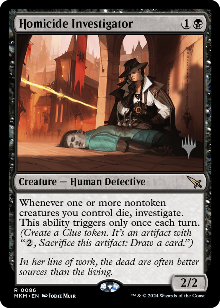 Homicide Investigator (Promo Pack) [Murders at Karlov Manor Promos] | Grognard Games