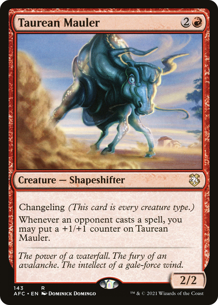 Taurean Mauler [Dungeons & Dragons: Adventures in the Forgotten Realms Commander] | Grognard Games