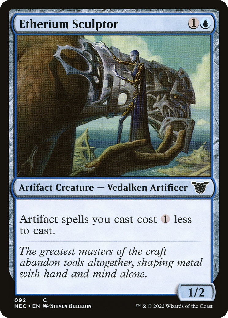 Etherium Sculptor [Kamigawa: Neon Dynasty Commander] | Grognard Games