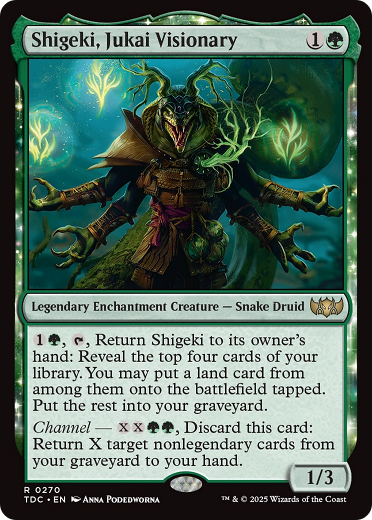 Shigeki, Jukai Visionary [Tarkir: Dragonstorm Commander] | Grognard Games