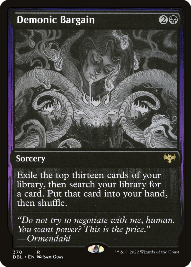 Demonic Bargain [Innistrad: Double Feature] | Grognard Games