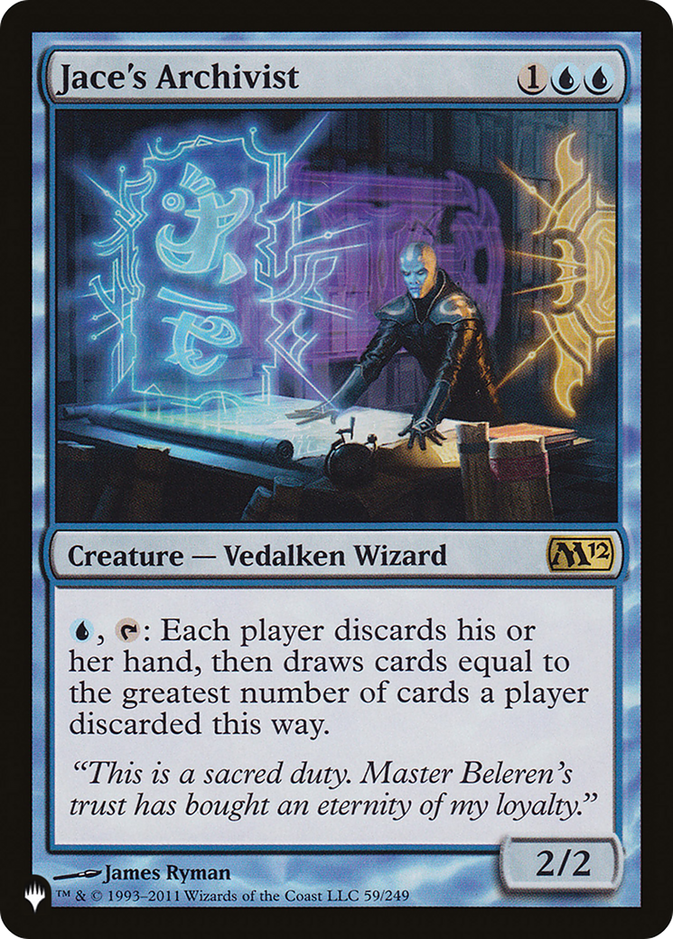 Jace's Archivist [The List] | Grognard Games
