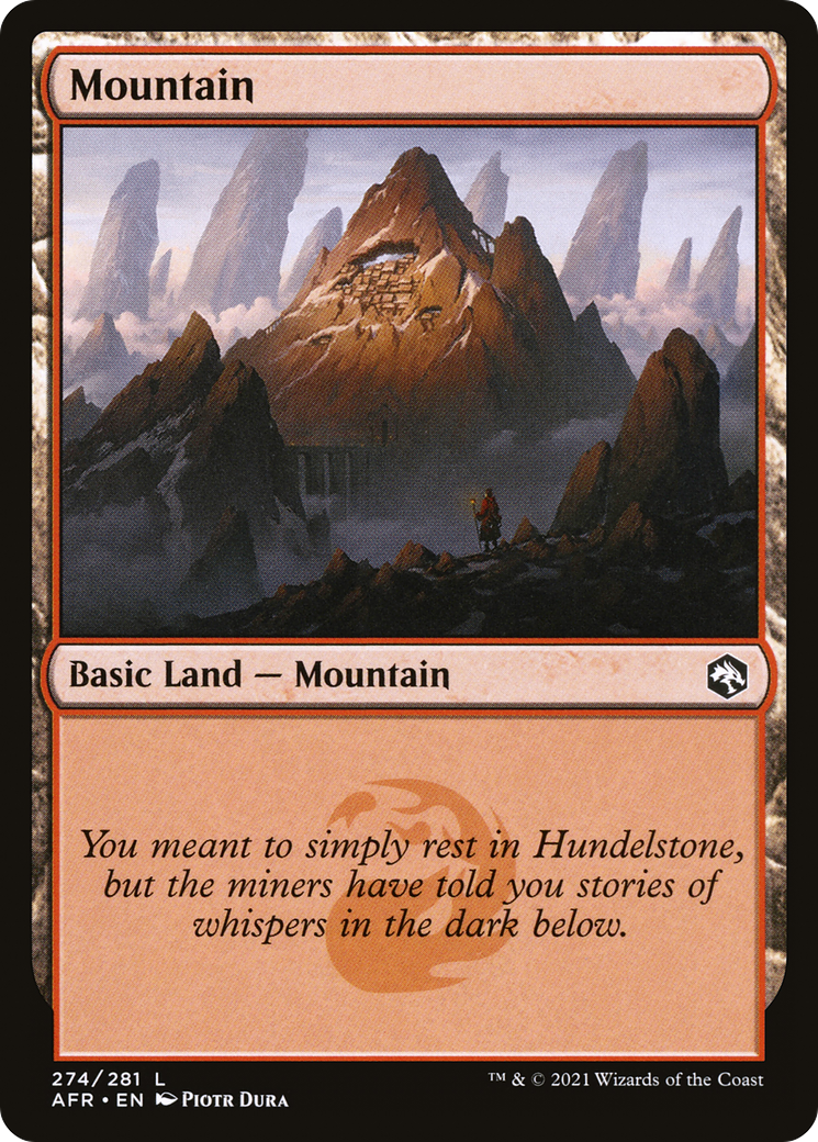 Mountain (274) [Dungeons & Dragons: Adventures in the Forgotten Realms] | Grognard Games