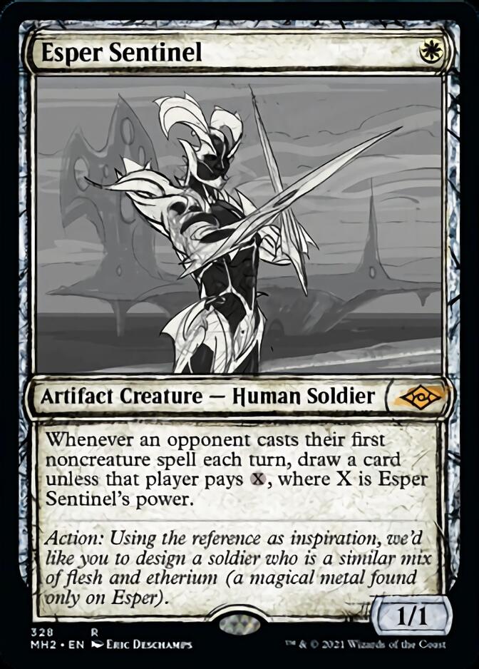 Esper Sentinel (Sketch) [Modern Horizons 2] | Grognard Games