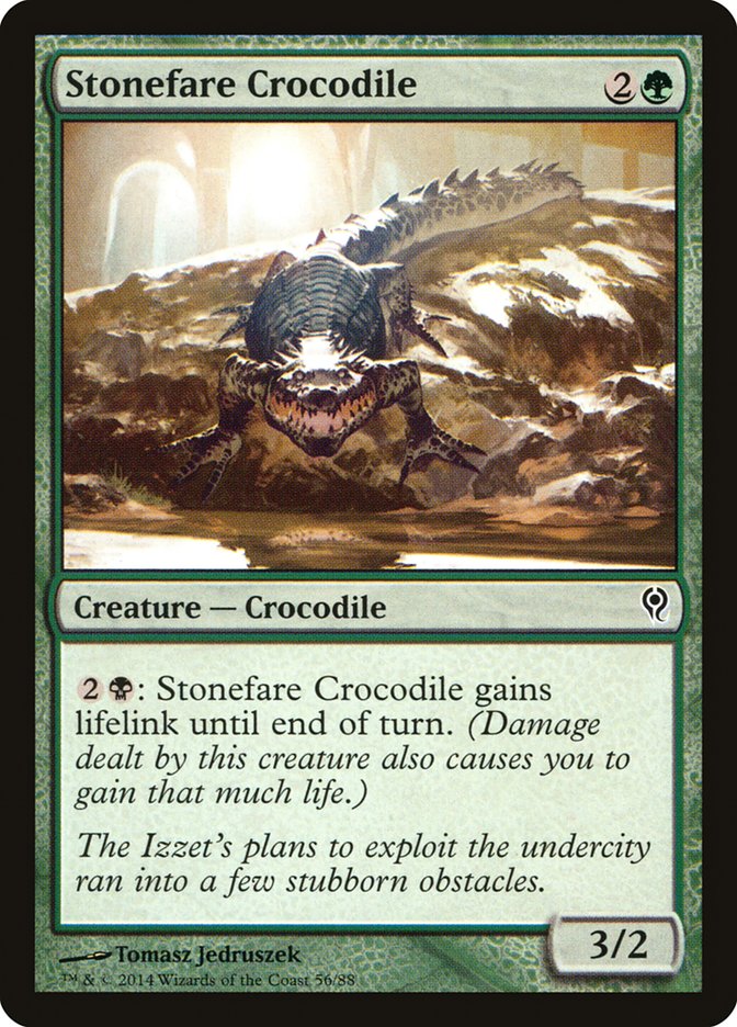 Stonefare Crocodile [Duel Decks: Jace vs. Vraska] | Grognard Games