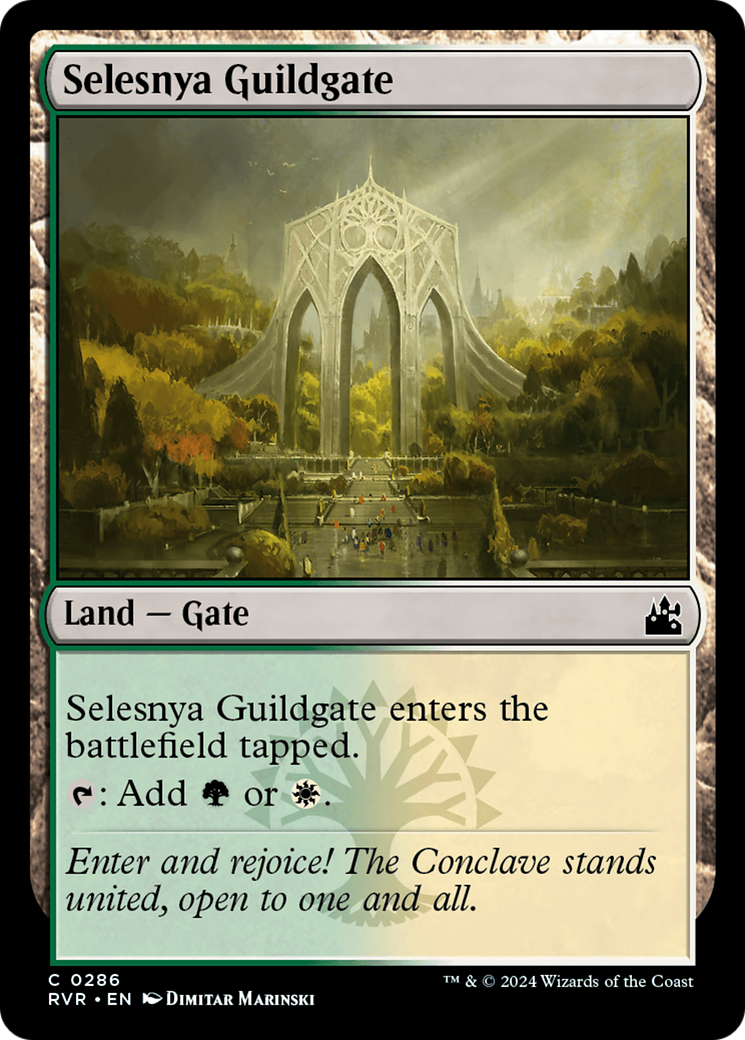 Selesnya Guildgate [Ravnica Remastered] | Grognard Games