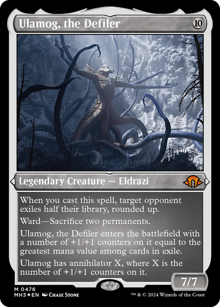 Ulamog, the Defiler (Foil Etched) [Modern Horizons 3] | Grognard Games