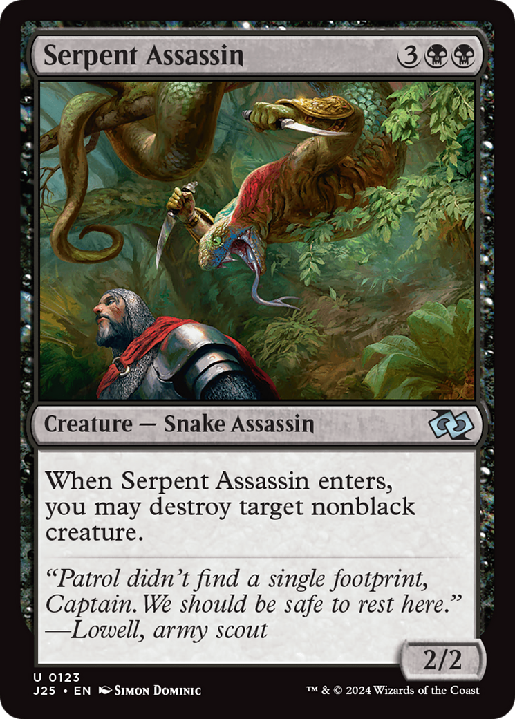 Serpent Assassin [Foundations Jumpstart] | Grognard Games