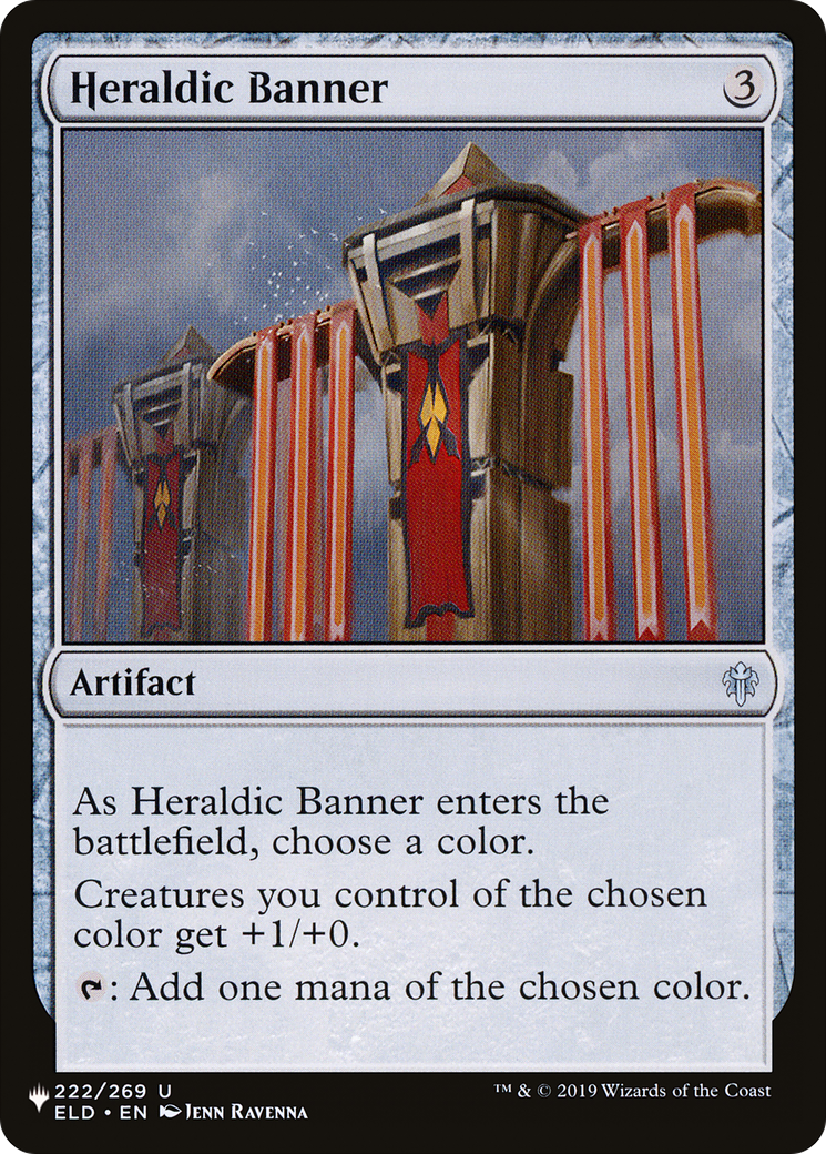 Heraldic Banner [The List Reprints] | Grognard Games