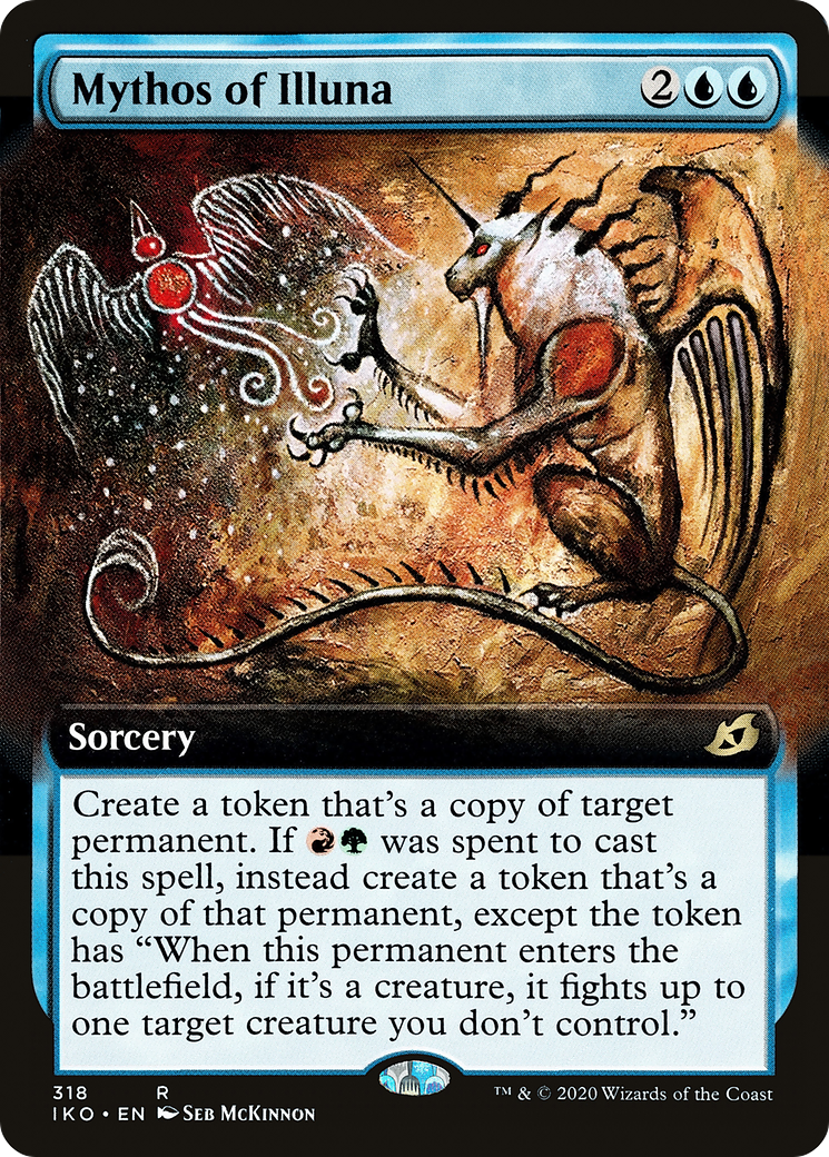 Mythos of Illuna (Extended Art) [Ikoria: Lair of Behemoths] | Grognard Games