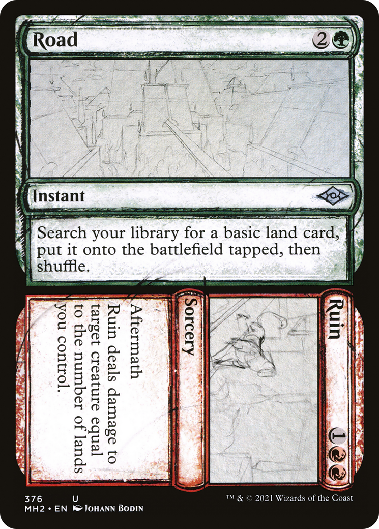 Road // Ruin (Sketch) [Modern Horizons 2] | Grognard Games