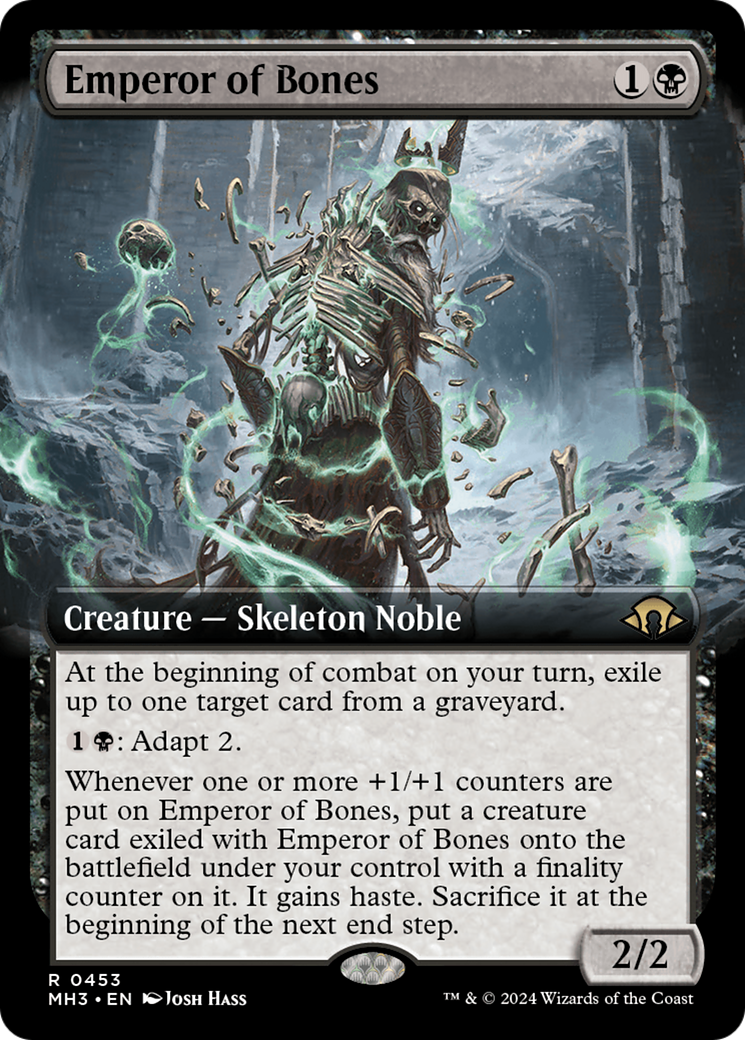 Emperor of Bones (Extended Art) [Modern Horizons 3] | Grognard Games