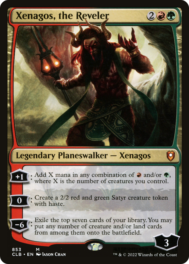 Xenagos, the Reveler [Commander Legends: Battle for Baldur's Gate] | Grognard Games