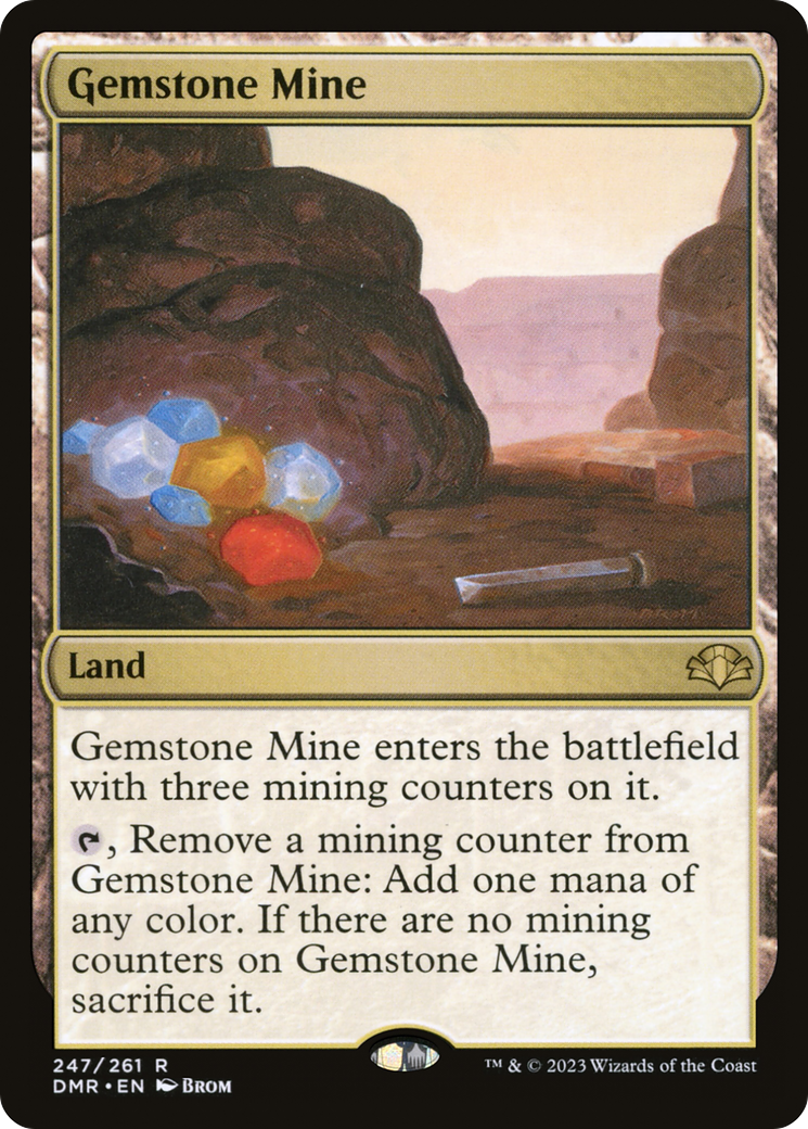 Gemstone Mine [Dominaria Remastered] | Grognard Games