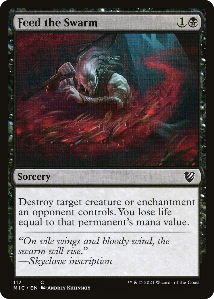 Feed the Swarm [Innistrad: Midnight Hunt Commander] | Grognard Games