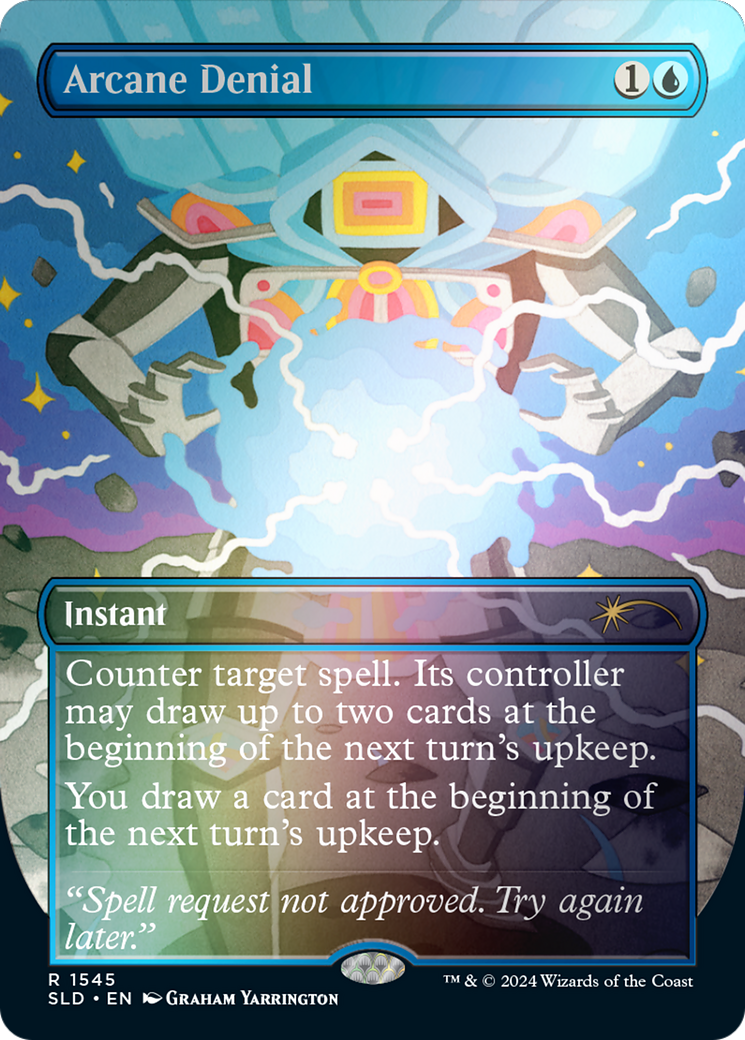 Arcane Denial (Rainbow Foil) [Secret Lair Drop Series] | Grognard Games