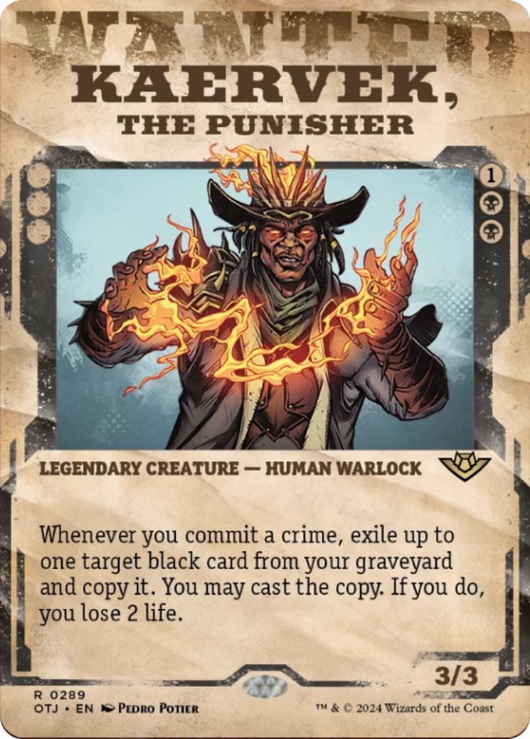 Kaervek, the Punisher (Showcase) [Outlaws of Thunder Junction] | Grognard Games