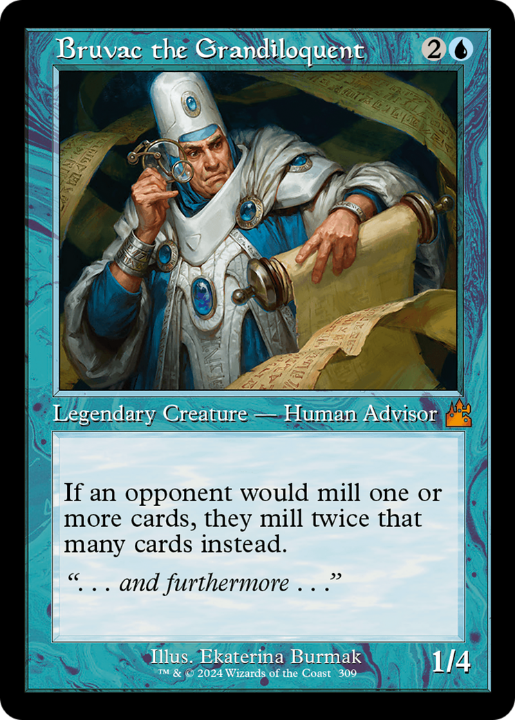 Bruvac the Grandiloquent (Retro Frame) [Ravnica Remastered] | Grognard Games