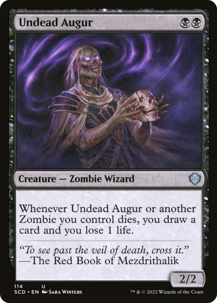Undead Augur [Starter Commander Decks] | Grognard Games