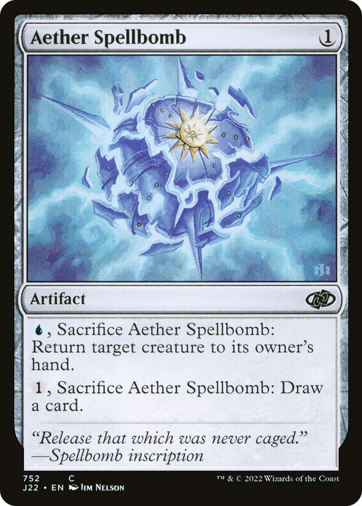 Aether Spellbomb [Jumpstart 2022] | Grognard Games