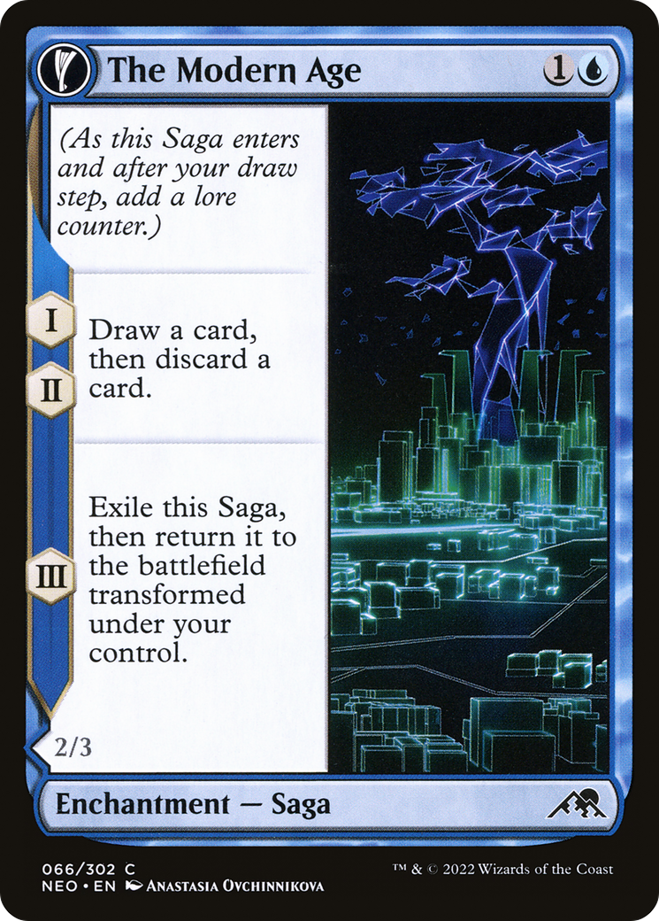 The Modern Age // Vector Glider [Kamigawa: Neon Dynasty] | Grognard Games