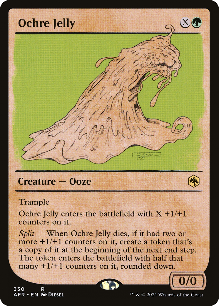 Ochre Jelly (Showcase) [Dungeons & Dragons: Adventures in the Forgotten Realms] | Grognard Games