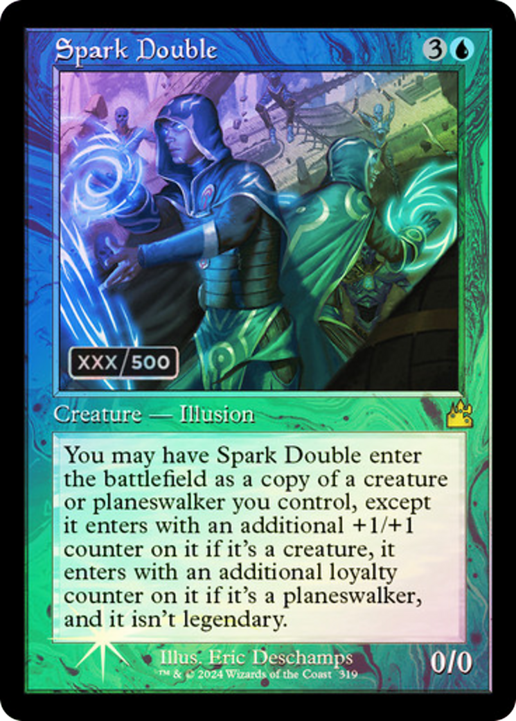 Spark Double (Retro) (Serialized) [Ravnica Remastered] | Grognard Games