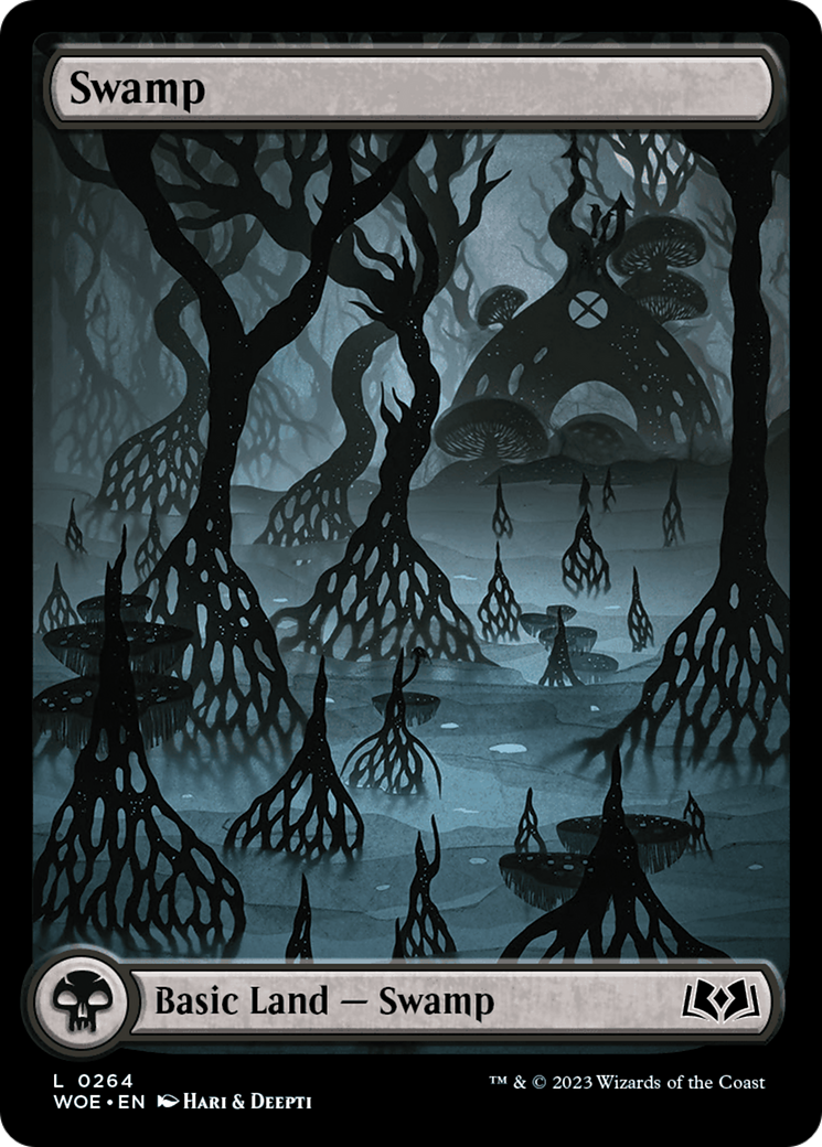 Swamp (264) (Full-Art) [Wilds of Eldraine] | Grognard Games