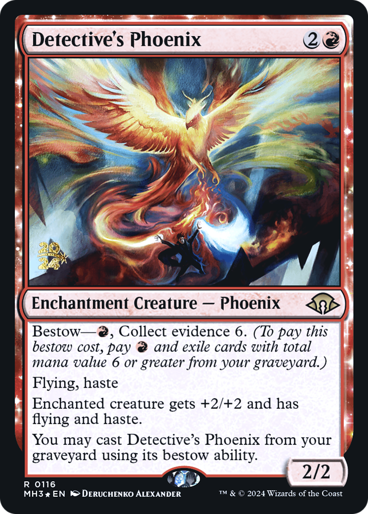 Detective's Phoenix [Modern Horizons 3 Prerelease Promos] | Grognard Games