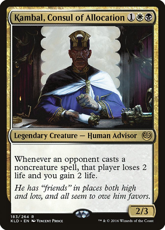 Kambal, Consul of Allocation [Kaladesh] | Grognard Games