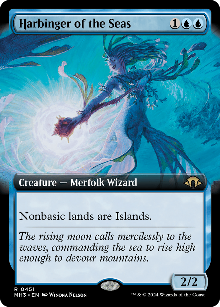 Harbinger of the Seas (Extended Art) [Modern Horizons 3] | Grognard Games