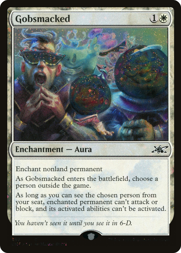 Gobsmacked (Galaxy Foil) [Unfinity] | Grognard Games