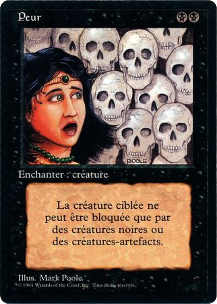 Fear [Foreign Black Border] | Grognard Games